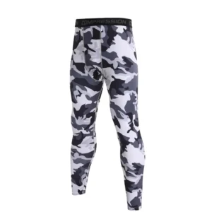 Men Camouflage Compression Pants