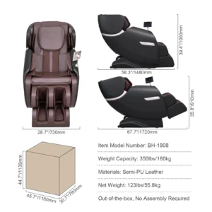 Full Body Massage Chair with Multi Auto Modes
