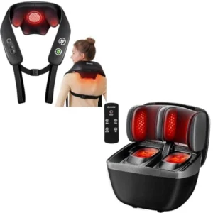 KNQZE Shiatsu Neck and Back Massager with Heat