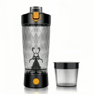 Electric Stirring Cup with Powder Box, Protein Shake Bottle